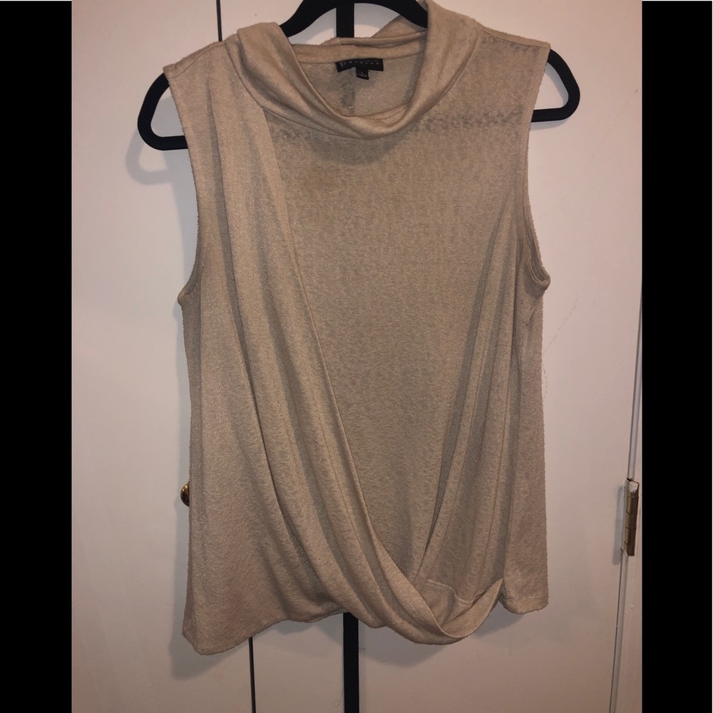 💚Bobeau Mock Neck Tank Sz Large